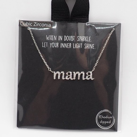 New silver plated Mama bracelet - Picture 1 of 6